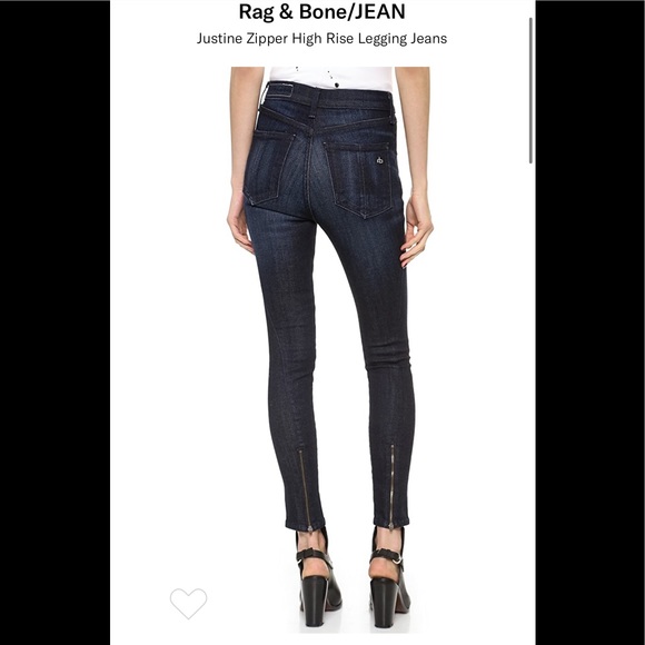 Rag & bone- The Justine Zipper in Anfield - Picture 3 of 4